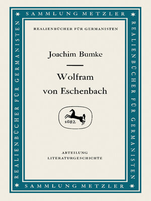cover image of Wolfram von Eschenbach